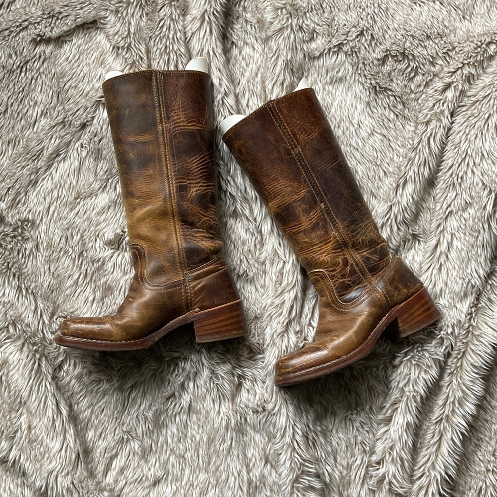 Frye Campus Boot early 2000’s vintage in brown Women’s size 5.5